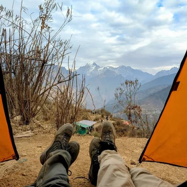 The theory is that simply unzipping a tent to face the vastness of the mountains is the quickest, most beautiful way to remember how wond...