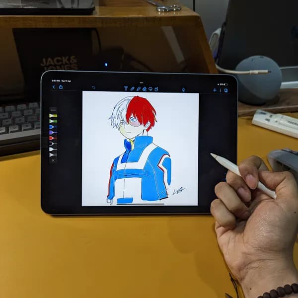 Shoto Todoroki from My Hero Academia