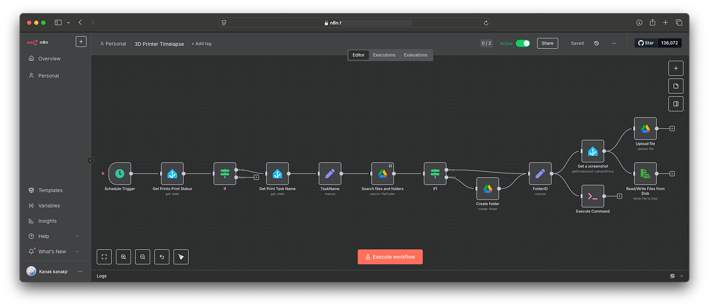 Draw Things running Flux model with custom LoRA