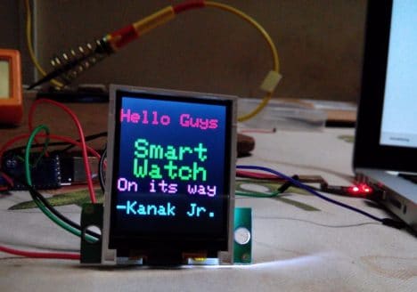 kanak dahake smart watch